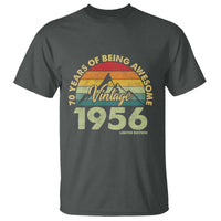 70th Birthday T Shirt Vintage 1956 Limited Edition 70 Year Old Gift
