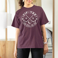 50th Birthday Golf T Shirt For Women Vintage 1976 Fif Tee And Still On Par Golf Lover Gift