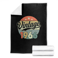 Vintage 1966 Throw Blanket 60 Year Old 60th Birthday Gifts
