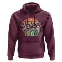 Vintage 1966 Hoodie 60 Year Old 60th Birthday Gifts