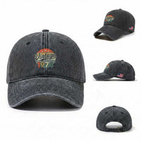Vintage 1976 Washed Cotton Baseball Cap 50 Year Old 50th Birthday Gifts
