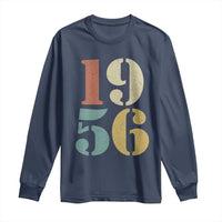 70th Birthday Long Sleeve Shirt Classic Retro 1956 70 Year Old Gifts