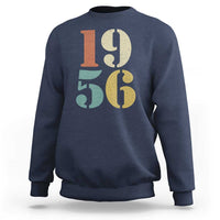 70th Birthday Sweatshirt Classic Retro 1956 70 Year Old Gifts