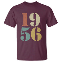 70th Birthday T Shirt Classic Retro 1956 70 Year Old Gifts