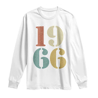 60th Birthday Long Sleeve Shirt Classic Retro 1966 60 Year Old Gifts