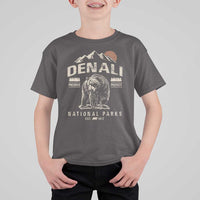 Denali National Park T Shirt For Kid Alaska Mountain Mountain Camping Hiking Mountaineering