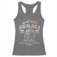 Denali National Park Racerback Tank Top Alaska Mountain Mountain Camping Hiking Mountaineering