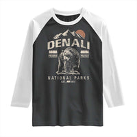 Denali National Park Raglan Shirt Alaska Mountain Mountain Camping Hiking Mountaineering