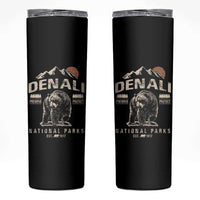 Denali National Park Skinny Tumbler Alaska Mountain Mountain Camping Hiking Mountaineering