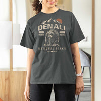Denali National Park T Shirt For Women Alaska Mountain Mountain Camping Hiking Mountaineering