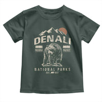 Denali National Park Toddler T Shirt Alaska Mountain Mountain Camping Hiking Mountaineering