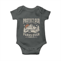 Protect Our National Parks Baby Onesie Camping Hiking