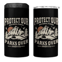 Protect Our National Parks 4 in 1 Can Cooler Tumbler Camping Hiking