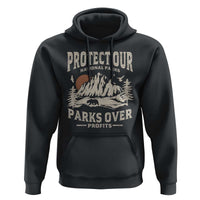 Protect Our National Parks Hoodie Camping Hiking