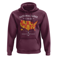 Protect Our National Parks Hoodie Of The Usa Map NPS