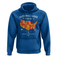 Protect Our National Parks Hoodie Of The Usa Map NPS