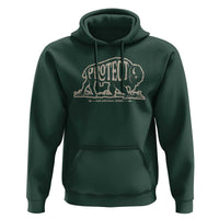 Protect Our National Parks Hoodie Bison Buffalo Vintage
