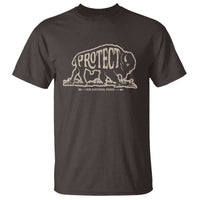 Protect Our National Parks T Shirt Bison Buffalo Vintage