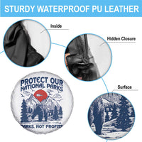 Protect Our National Parks Spare Tire Cover Parks Not Profits Wildlife Forestcore