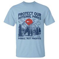 Protect Our National Parks T Shirt Parks Not Profits Wildlife Forestcore
