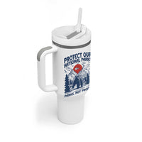 Protect Our National Parks Tumbler With Handle Parks Not Profits Wildlife Forestcore