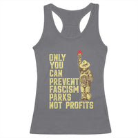 Protect Our National Parks Racerback Tank Top Bear Progressive Funny Gift