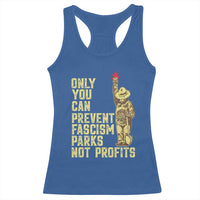Protect Our National Parks Racerback Tank Top Bear Progressive Funny Gift