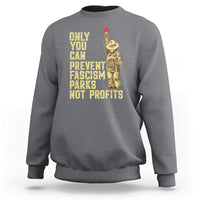 Protect Our National Parks Sweatshirt Bear Progressive Funny Gift