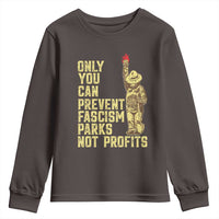 Protect Our National Parks Youth Sweatshirt Bear Progressive Funny Gift