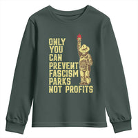 Protect Our National Parks Youth Sweatshirt Bear Progressive Funny Gift