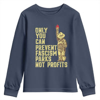 Protect Our National Parks Youth Sweatshirt Bear Progressive Funny Gift