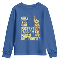 Protect Our National Parks Youth Sweatshirt Bear Progressive Funny Gift