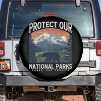 Protect Our National Parks Spare Tire Cover Vintage NPS Bear Mountains