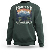 Protect Our National Parks Sweatshirt Vintage NPS Bear Mountains