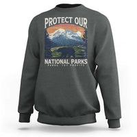 Protect Our National Parks Sweatshirt Vintage NPS Bear Mountains