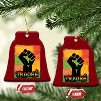 Burkina Faso Ibrahim Traoré Ceramic Ornament - Wonder Print Shop
