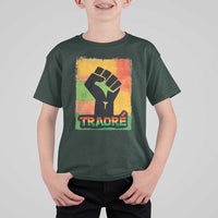 Burkina Faso Ibrahim Traoré T Shirt For Kid