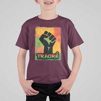 Burkina Faso Ibrahim Traoré T Shirt For Kid