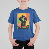 Burkina Faso Ibrahim Traoré T Shirt For Kid