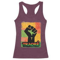 Burkina Faso Ibrahim Traoré Racerback Tank Top