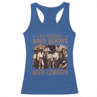 Black Cowboys Racerback Tank Top Western Rodeo Melanin Black History Texas Men