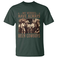 Black Cowboys T Shirt Western Rodeo Melanin Black History Texas Men