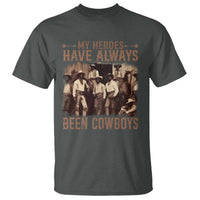 Black Cowboys T Shirt Western Rodeo Melanin Black History Texas Men