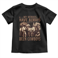 Black Cowboys Toddler T Shirt Western Rodeo Melanin Black History Texas Men