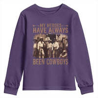 Black Cowboys Youth Sweatshirt Western Rodeo Melanin Black History Texas Men