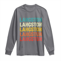 Langston Long Sleeve Shirt Oklahoma Retro Vintage City