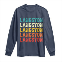 Langston Long Sleeve Shirt Oklahoma Retro Vintage City