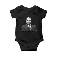 Langston Hughes Baby Onesie A Dream Deferred Juneteenth Black History Civil Right