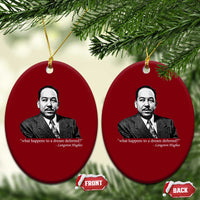 Langston Hughes Ceramic Ornament A Dream Deferred Juneteenth Black History Civil Right - Wonder Print Shop