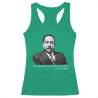Langston Hughes Racerback Tank Top A Dream Deferred Juneteenth Black History Civil Right